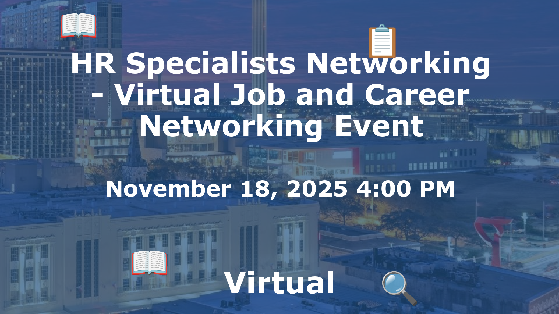 HR Specialists Networking - Virtual Job and Career Networking Event event image